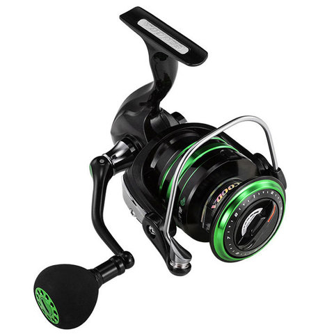 FREE SHIPPING new ecooda EBF Spinning Fishing Reel   FishingI Wheel  2000 3000 4000 5000  Ball Bearings 5+1  Drag Power 10kg ► Photo 1/6