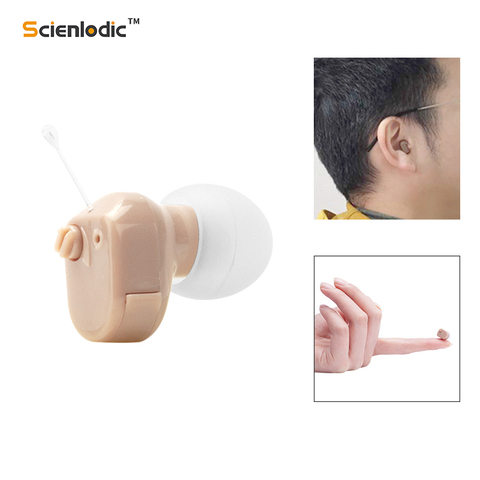 Mini Invisible Hearing Aids Ear Sound Amplifier Hearing Device Voice Amplifier Adjustable Tone Hearing Aid for Elderly Deaf ► Photo 1/6