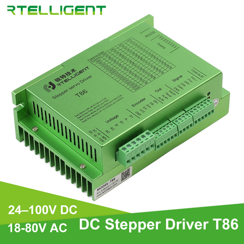 Rtelligent Nema 34 T86 Closed Loop Stepper Motor Driver Stepper Driver for Stepper Motor Router 3D Printer Cutting Machine ► Photo 1/6