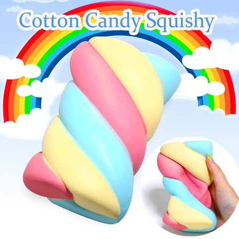Squishy Cute Cotton Candy Antistress Toys for Kids Squishies Slow Rising Jumbo Soft Abreact Stress Relief Funny Gifts Toy Decor ► Photo 1/5