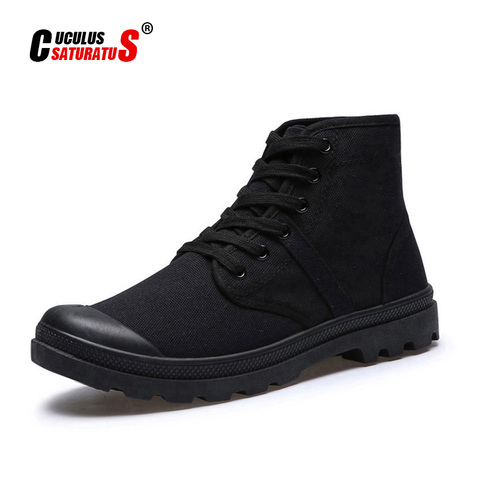 Cuculus Men Military Tactical Boots Desert Combat Outdoor Army Travel Shoes Leather Ankle Male Boots 5815 ► Photo 1/6