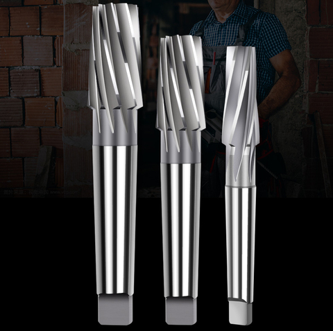 Morse Taper Reamer Tapered Chucking Reamers Reaming Rymer 1:10 Taper HSS Spiral Reamer High Speed Steel Cutters Tolls Tolling ► Photo 1/3