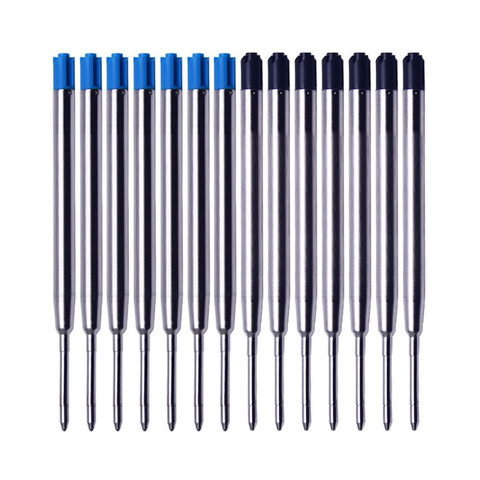 20Pc 9.9cm Metal Pen Refills 0.7mm Special Replaceable Refill for Ballpoint Pen Refill Rods for Writing Office School Stationery ► Photo 1/1