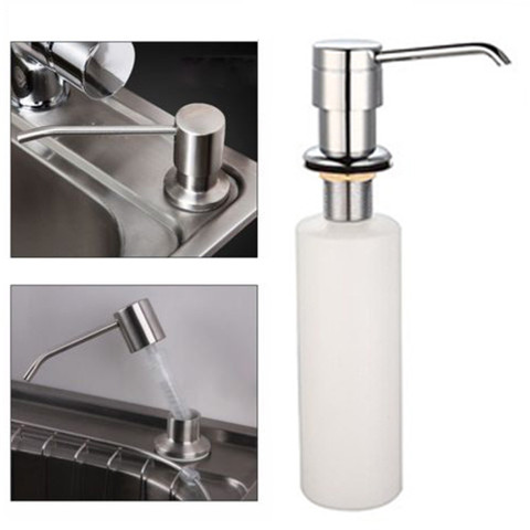 Soap Dispenser Lotion Pump Cover Built Kitchen Sink Countertop Lotion Pump Liquid Soap Container Foaming Hand Washer ► Photo 1/6