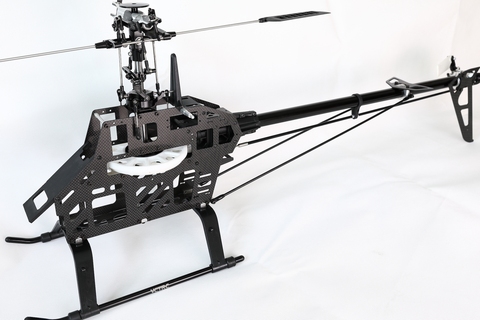 RC remote 6ch 3D Helicopter 550E V2 6ch Kit carbon fiber for align trex heli ► Photo 1/1