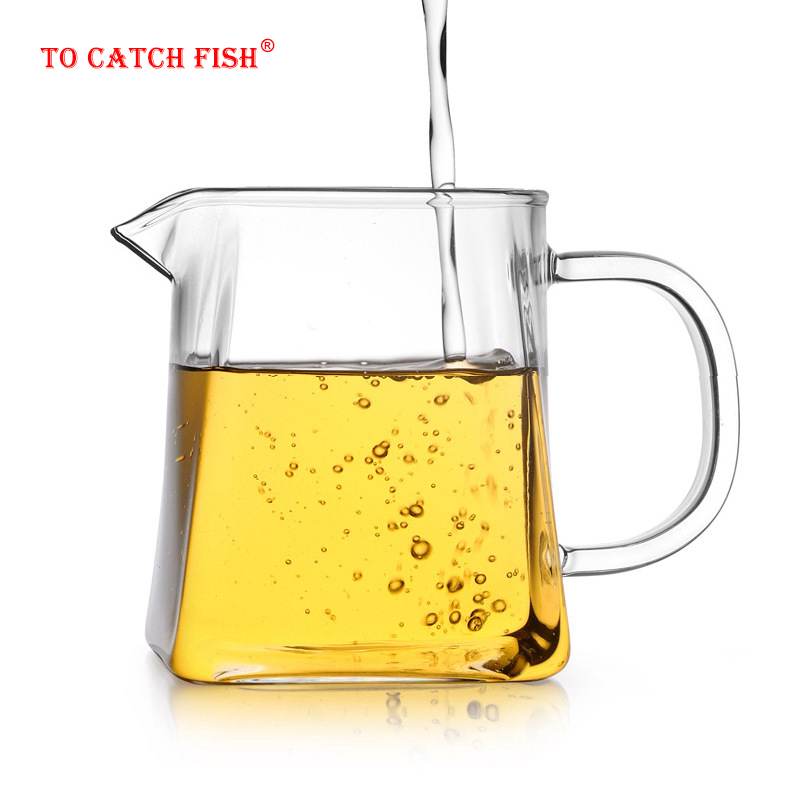 Clear Glass Gongfu Tea Pitcher (Cha Hai)