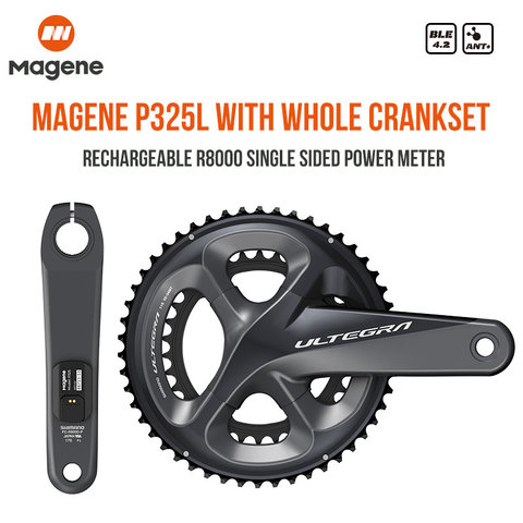 Magene P325L/R Single Power Meter With Crankset ULTEGRA R8000 Drive SHIMANO Road Bike Accessory Parts Rechargeable Computer ► Photo 1/6