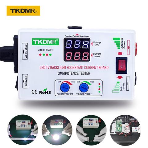 TKDMR 0-330V Smart-Fit Manual Adjustment Voltage TV LED Backlight Tester Current Adjustable Constant Current Board LED Lamp Bead ► Photo 1/6