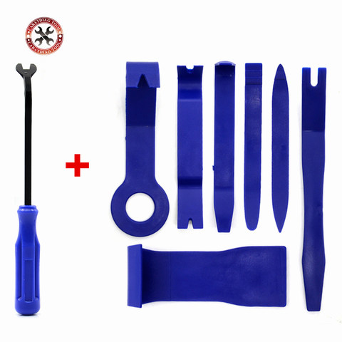 Car Repair Tool Kit 7pcs Hard Plastic Auto Car Radio Panel Interior Door Clip Panel Trim Dashboard Removal Opening Tool Set ► Photo 1/6