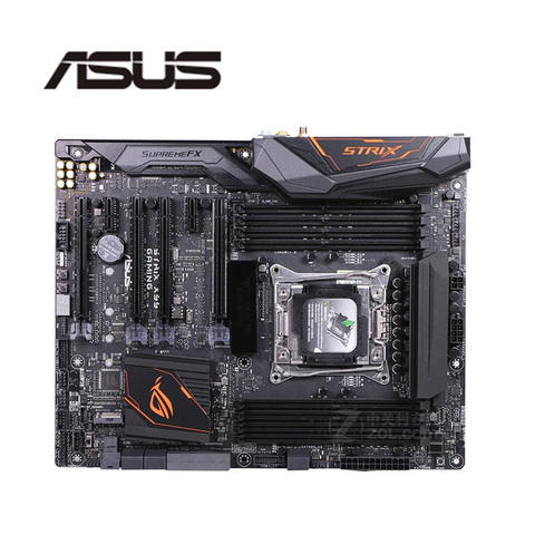 For ASUS ROG STRIX X99 GAMING Original Used Desktop X99 X99M 2011 Socket LGA 2011 Core i7  LGA2011 V3 DDR3 Motherboard ► Photo 1/1