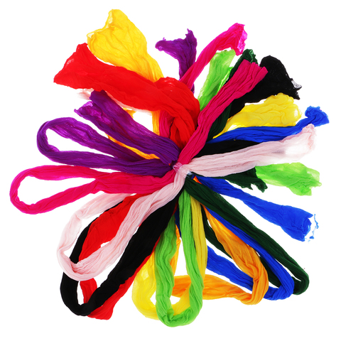 20Pcs Colorful Nylon Stocking Flower Fabric For Flowers Making ► Photo 1/6