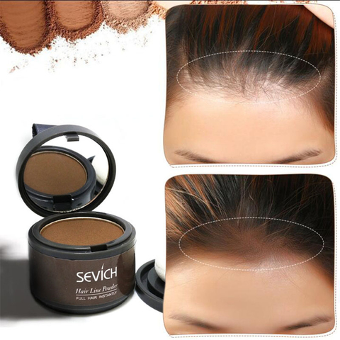 Sevich Natural Hair Line Shadow Hair Fluffy Powder Instant Black Root Cover Up Hair Concealer Coverage Unisex Hair Loss Product ► Photo 1/6