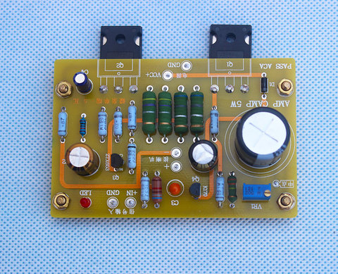 PASS ACA single-ended class A field effect tube power amplifier board vocals are better than LM1875 1969 enhanced ► Photo 1/5