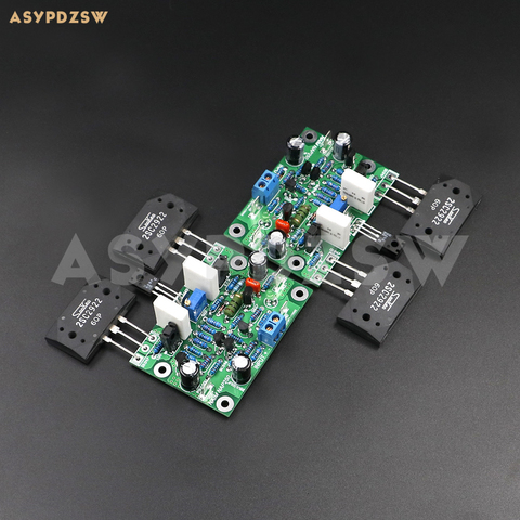 2 CH Stereo MINI NAIM NAP250 MOD 2SCS2922 Power amplifier DIY Kit/Finished board ► Photo 1/6
