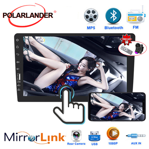 1 DIN 9 inch Car Radio Autoradio Mirror Link Car Stereo Radio Touch Screen MP5 Player Car Multimedia Player ► Photo 1/6
