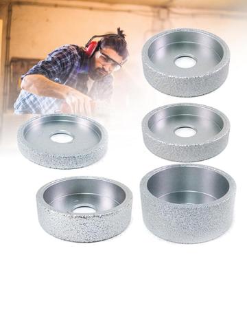 5 Types Diamond Grinding Wheel Cup Glass Emery Milling Cutter Circle Grinder Stone Sharpener Angle Cutting Wheel Rotary Tool ► Photo 1/6