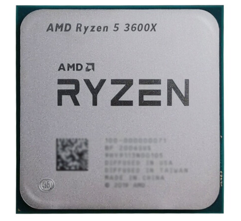 AMD Ryzen 5 3600X R5 3600X 3.8 GHz Six-Core Twelve-Thread CPU Processor 7NM 95W L3=32M 100-000000022 Socket AM4 new but no fan ► Photo 1/1