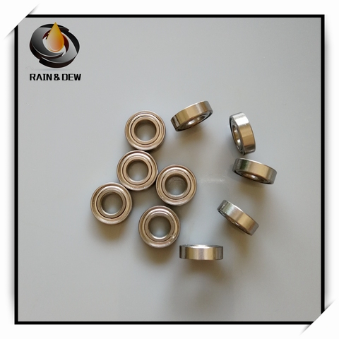 10Pcs S689ZZ Stainless Steel Ball Bearings ABEC-7 9x17x5 mm  Stainless Steel S689Z S689 Z ZZ Ball Bearings ► Photo 1/3