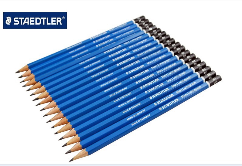 12 Pcs Staedtler-100 Pencil Drawing Pencils School Stationery Office  Supplies Sketching Pencils Student Art Supply H-9h/b-9b/hb - Wooden Lead  Pencils - AliExpress