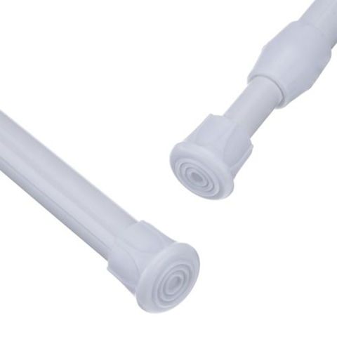 Curtain Rail Pole Rod Telescopic Tension High Carbon Steel Extendable For Bathroom ► Photo 1/6