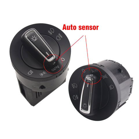 Car Headlight Fog Lamp Switch Headlamp Switch Car Accessorie For VW Golf MK5 MK6 MK7 VII ► Photo 1/5