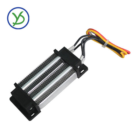 200W 12V AC/DC Heating element Insulated-Thermos PTC ceramic air heater incubator heater electric heater 120*50mm ► Photo 1/6