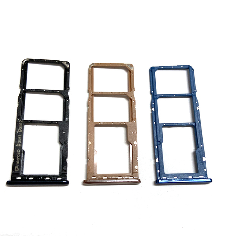 For Samsung Galaxy A7 A9 2022 A750 A750F A920 A920F Dual SIM Card Tray Slot Holder SD Socket ► Photo 1/1