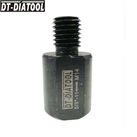 DT-DIATOOL 1pc Different Thread Adapter For M14 to M10, M14 to 5/8