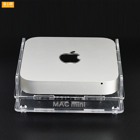 Cooling Fan Heat Dissipation Base Frame For Mac Mini Radiator Overclock With 14cm Adjustable Speed Silent Fan Acrylic Chassis ► Photo 1/6