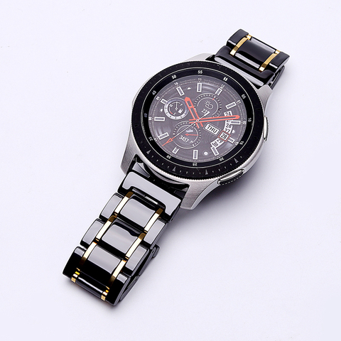 20mm 22mm Ceramic Watch Band For Samsung Galaxy Watch 3 Active 2 Bracelet Gear S3 Frontier Strap For Amazfit GTS 2 GTR 2 Pop ► Photo 1/6