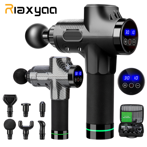 High frequency Massage gun muscle relax body relaxation Electric massager with portable bag for fitness Phoenix A2 ► Photo 1/6