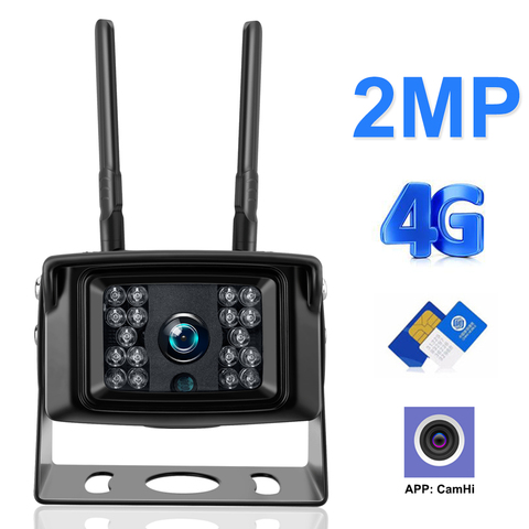 3G 4G Camera SIM Card 1080P HD Wireless Outdoor Waterproof Mini CCTV Security SD Card Video Record Camera Support P2P CAMHI ► Photo 1/6