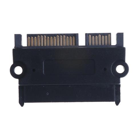 22Pin 7+15 Pin Male Plug to SATA 22Pin Female Jack Convertor M/F Adapter SAS SN ► Photo 1/6