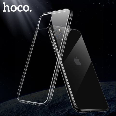 HOCO Original Clear Soft TPU Case for iPhone 11 11 Pro Transparent Protective Cover Ultra thin Protection for iPhone 11 Pro Max ► Photo 1/6