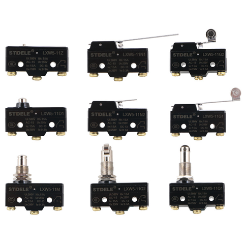 1PCS LXW5 Limit Switch Travel Switch Micro Switch LXW5-11Q1 11Q2 11D 11M 11N1 N2 11G ► Photo 1/5