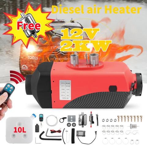 Renoster 2KW 2000W Air Diesels car Heater Parking Heater 12V Air Diesel Heating PLANAR Parking Heating Car Camper Van Boat ► Photo 1/6