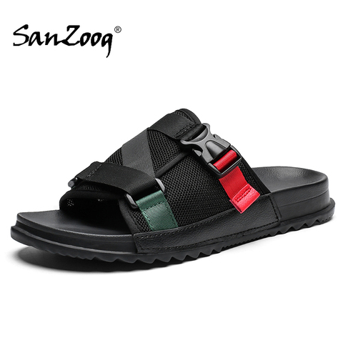 Summer Slides Men Indoor Outdoor Soft Slippers Home House Bedroom Mens Male Slide Slipper Sleepers Slipers Casual Sleeper EVA ► Photo 1/6