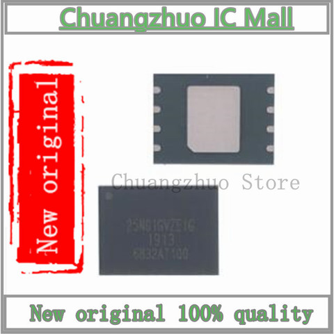 1PCS/lot W25N01GVZEIG WSON-8 W25N01GVZE WSON8 W25N01G W25N01 25N01GVZEIG SMD IC Chip New original ► Photo 1/1