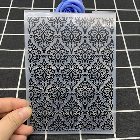 Diamond pattern transparent folding embossing board DIY handmade works background embossing mold ► Photo 1/4
