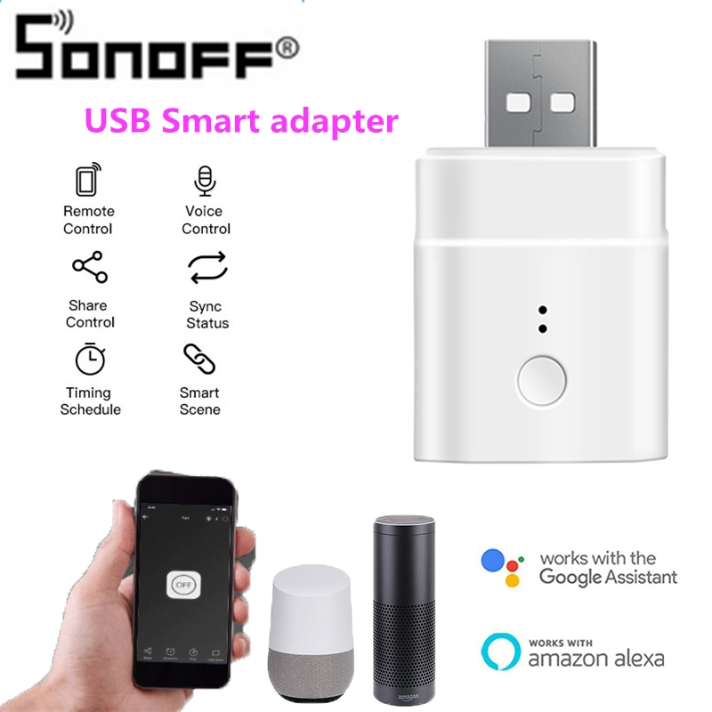 Smart receiver. Sonoff Micro - 5v Wireless USB Smart Adaptor.