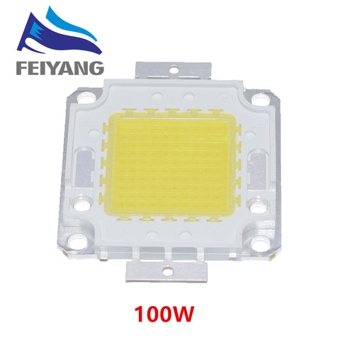 1PCS 10W 20W 30W 50W 100W White/Warm white LED CHIP Integrated High Power Lamp Beads 24*44mil 32V-34V 3200K-6500K 600-3000MA ► Photo 1/6