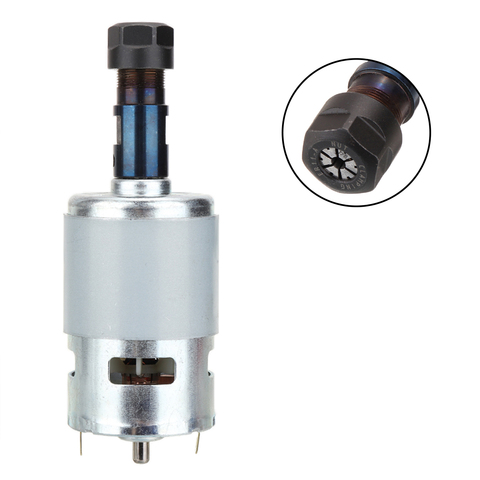 DC 12-36V 775 DC Motor Router Machine Motor with ER11 Spindle Replacement Part For CNC Router Machine ► Photo 1/6