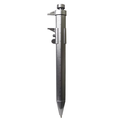 Multifunction 0.5mm Gel Ink Pen Vernier Caliper Roller Ball Pen Stationery Ball-Point 2 Colors Drop shipping ► Photo 1/6