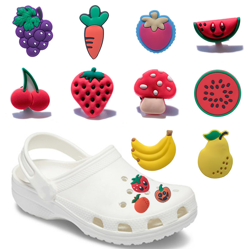 Strawberry Fruit Jibbitz Shoe Charm - Crocs