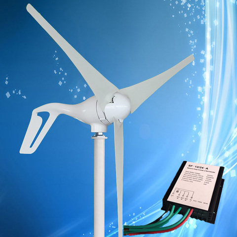 2022 Small Wind Mill 400W Suiltable for Street Light or Boat, Including WaterProof Wind Controller, CE Certification ► Photo 1/5