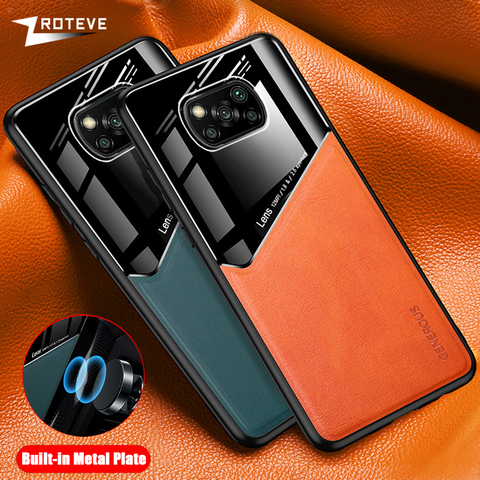 Poco X3 NFC Case Zroteve For Xiaomi Pocophone X3 X2 M2 F2 Pro Case PU Leather Xiomi Pocofone X3 F2 Pro Cover Poco F2 Pro Cases ► Photo 1/6