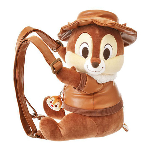 Disney Chip 'n' Dale Kawaii Squirrel Chip Stuffed Plush Backpack Cute Anime Chip Plush Bag Lovely Gifts for Kids Girls ► Photo 1/6