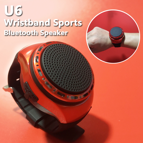 Multifunctional Portable Watch Speaker Wrist Wearable Mini Sports Wireless Music Center Subwoofer Bluetooth Waterproof Speaker ► Photo 1/6