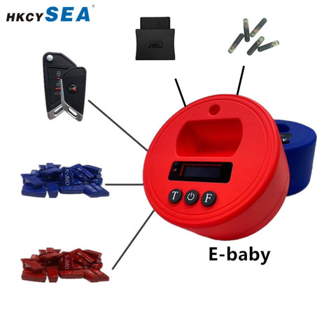 Original JMD Ebaby Remote/Chip Generate E-baby Frequency Tester Cloud Decoding ID46/4D/48/70/83 Car Key Chips With JMD Assistant ► Photo 1/4