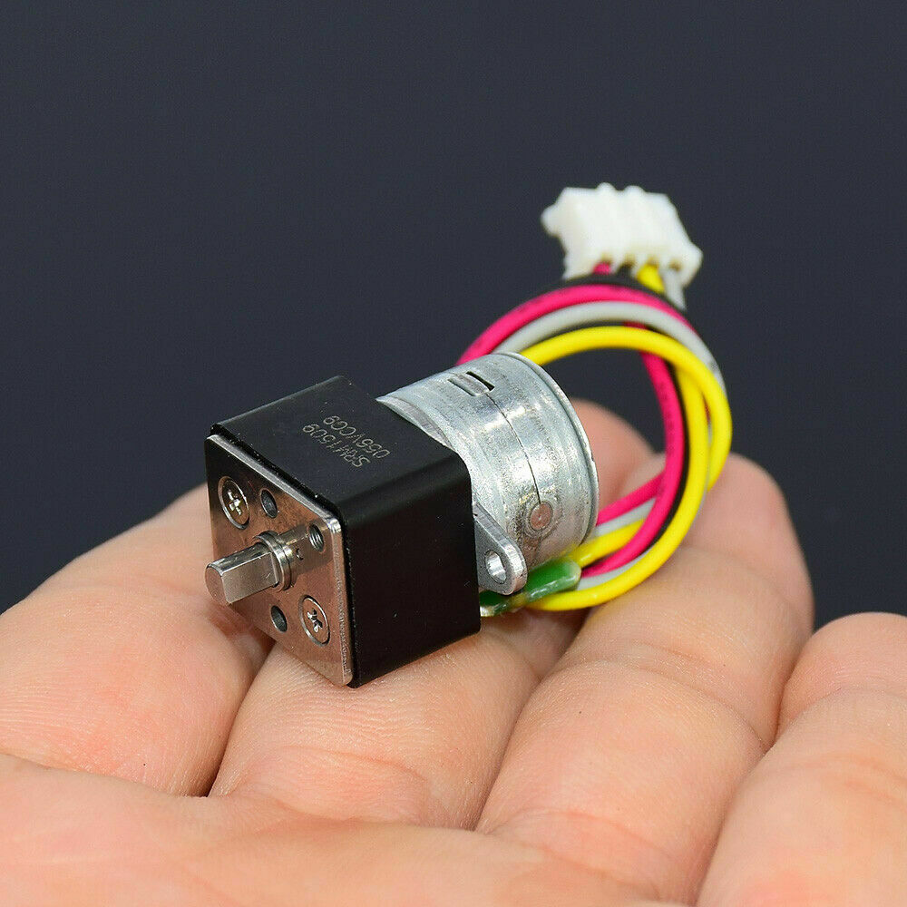 2PCS 2-phase 4-wire Micro Mini 8mm Stepping Stepper Motor Copper Gear for Camera